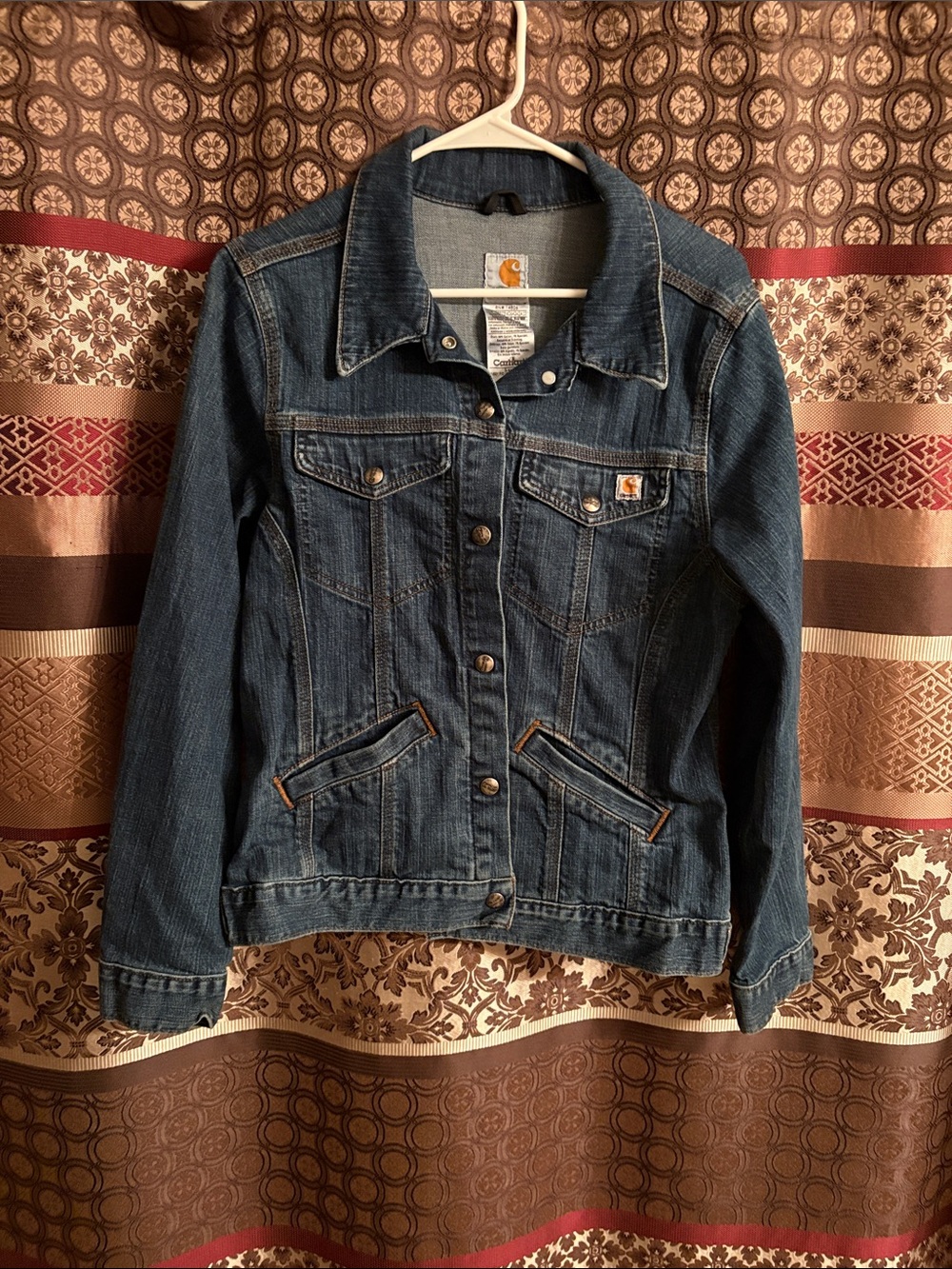 Carhartt Blue Denim Trucker Jacket